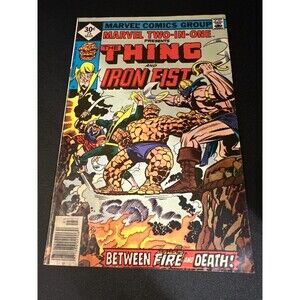 Marvel Two-in-One #25 (1977) Thing & Iron Fist Bronze Age Comic